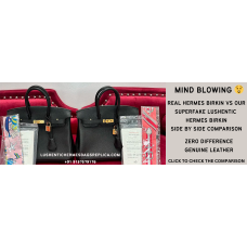 Hermes Real Vs Our Lushentic Superfake Hermes Bag Comparison