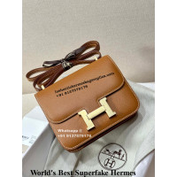 Hermes Constance Replica Bag Handmade 18CM| Lushentic Grade Counter Quality | Epsom Leather