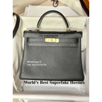 Hermes Kelly Fake Bag Handmade 28CM| Lushentic Grade Counter Quality Same Like Real | Genuine Togo Leather